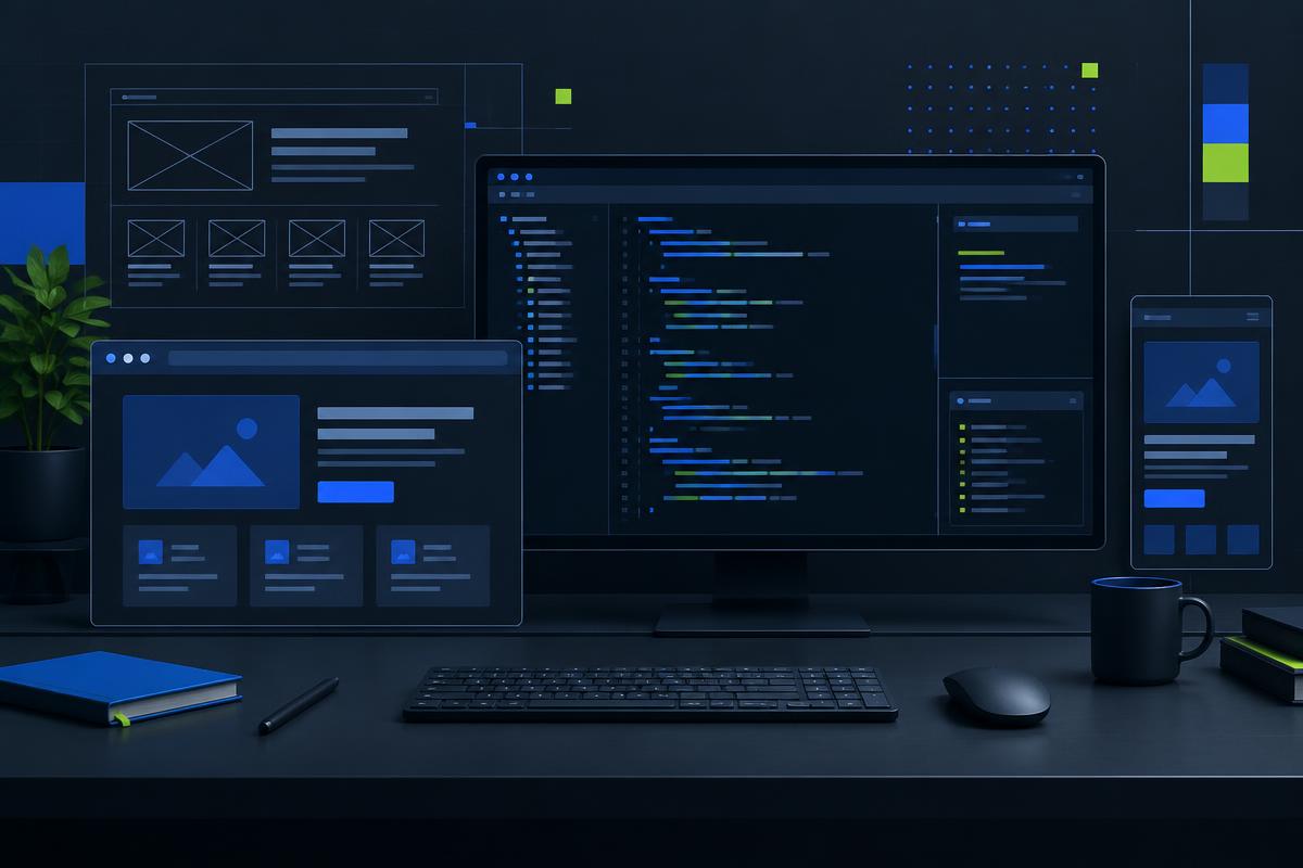 Landing Page Development service visual